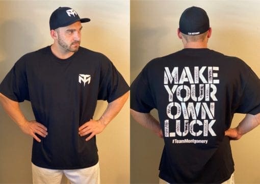 Black Loose Fit Luck Tee